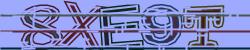 Darstellung des Captcha-Codes.